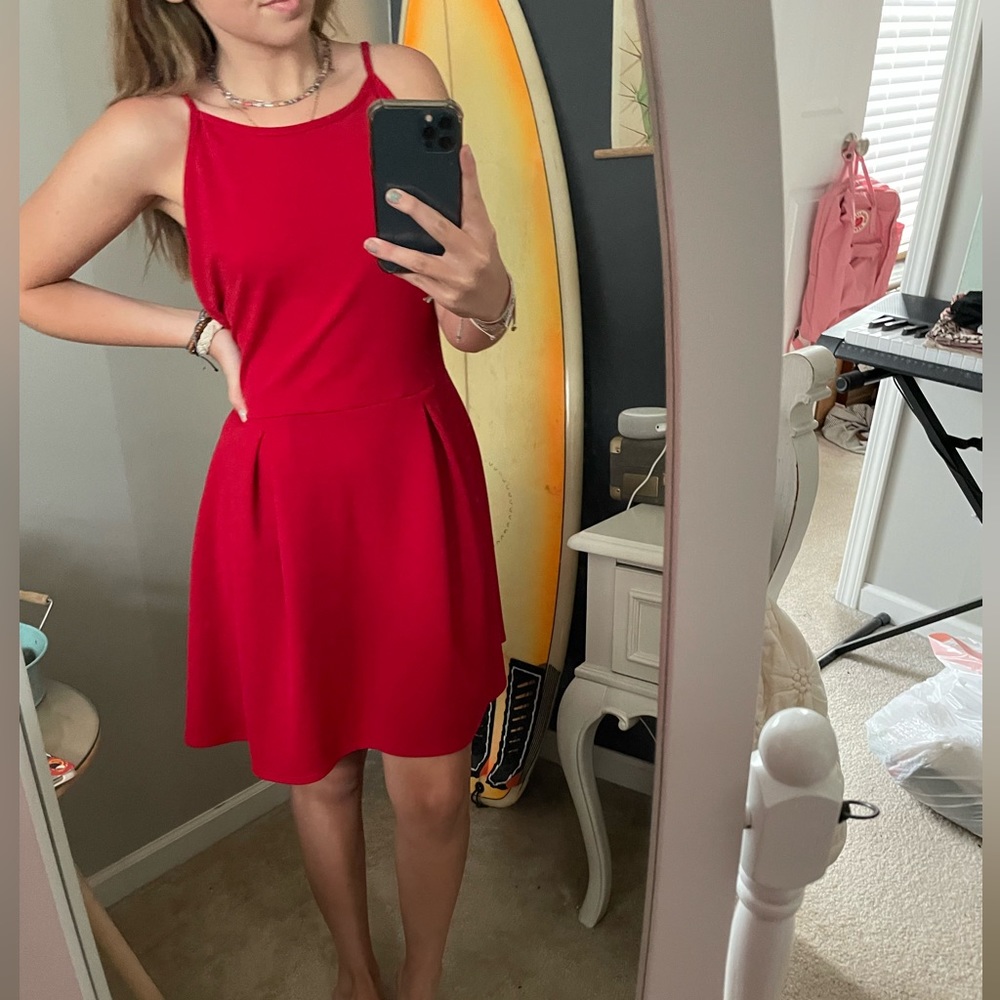 Marshalls red party dress.